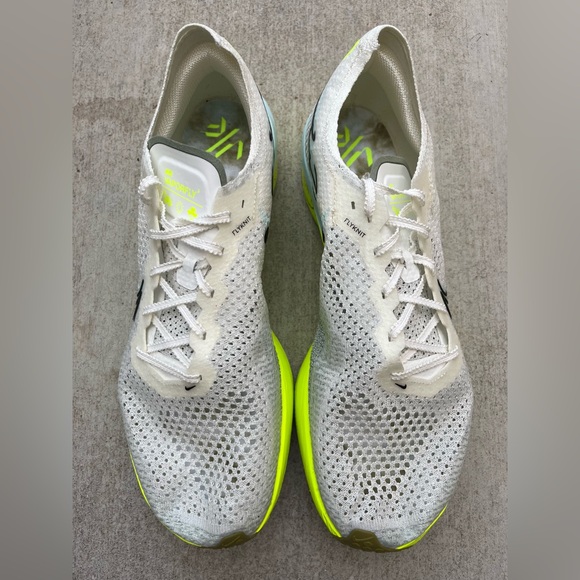 Nike ZoomX Vaporfly Next% 3 Sail Glacier Blue Volt (HQ3450-147) Men’s Size 12.5 - Picture 1 of 8